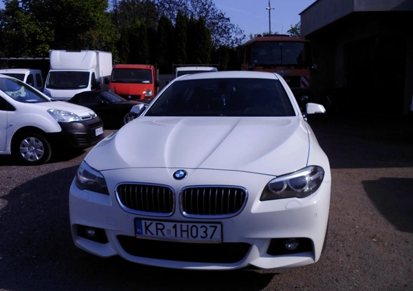 BMW Seria 5 cena 78300 przebieg: 225478, rok produkcji 2015 z Wysokie Mazowieckie małe 232